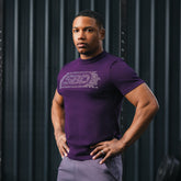 ASPIRE BRAND T-SHIRT PURPLE